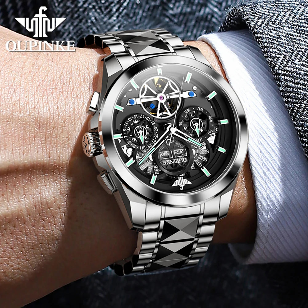 OUPINKE 3233 New Automatic Mechanical Watch For Men.