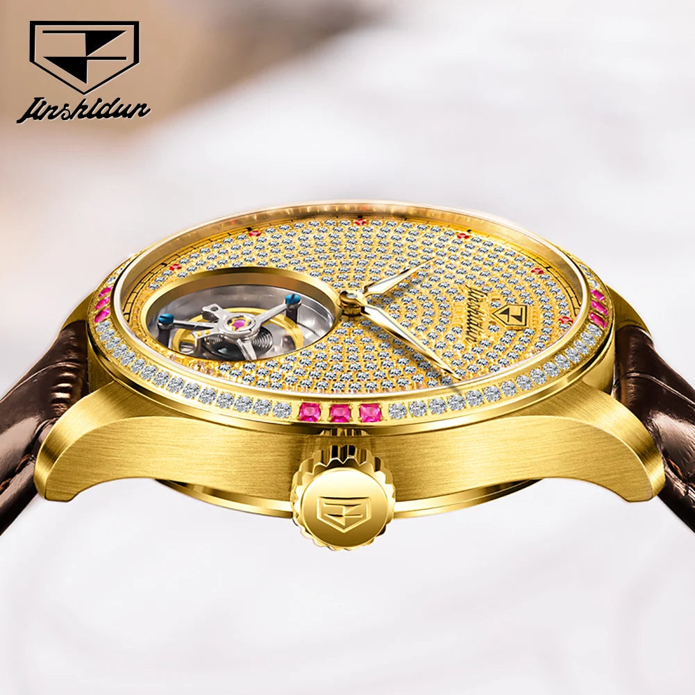 JSDUN Top luxury Original Men's Watches Tourbillon.