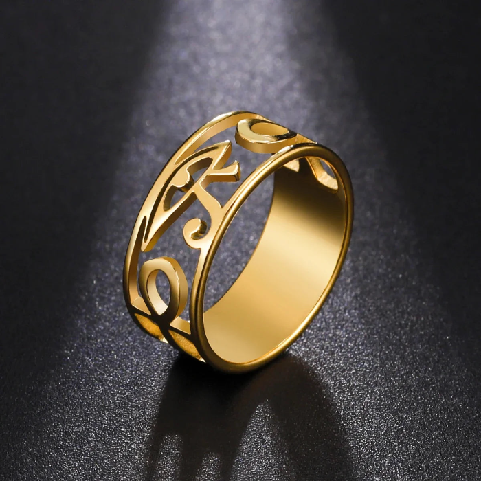 Ancient Egypt Eye Of Horus Ring.