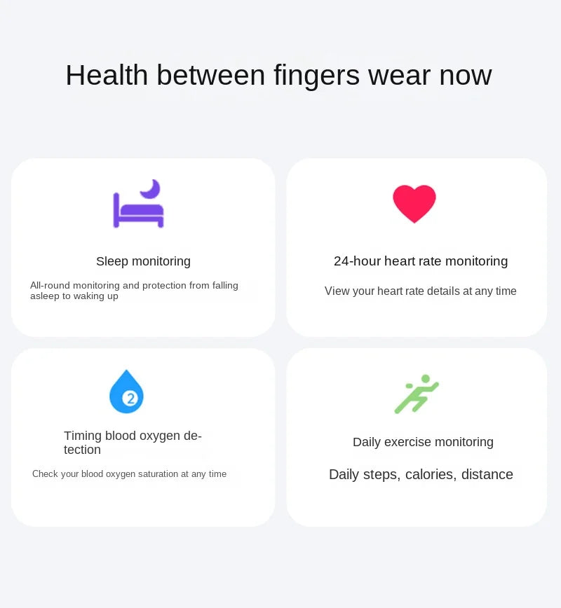 Smart Ring 2024 Smartring R02 Health Monitoring.