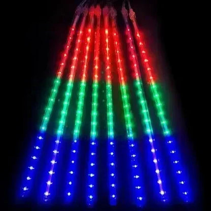 30cm /50cm Waterproof Meteor Shower Rain 8 Tube LED String Lights For Outdoor Holiday Christmas Decoration Tree EU/US/AU/UK Plug