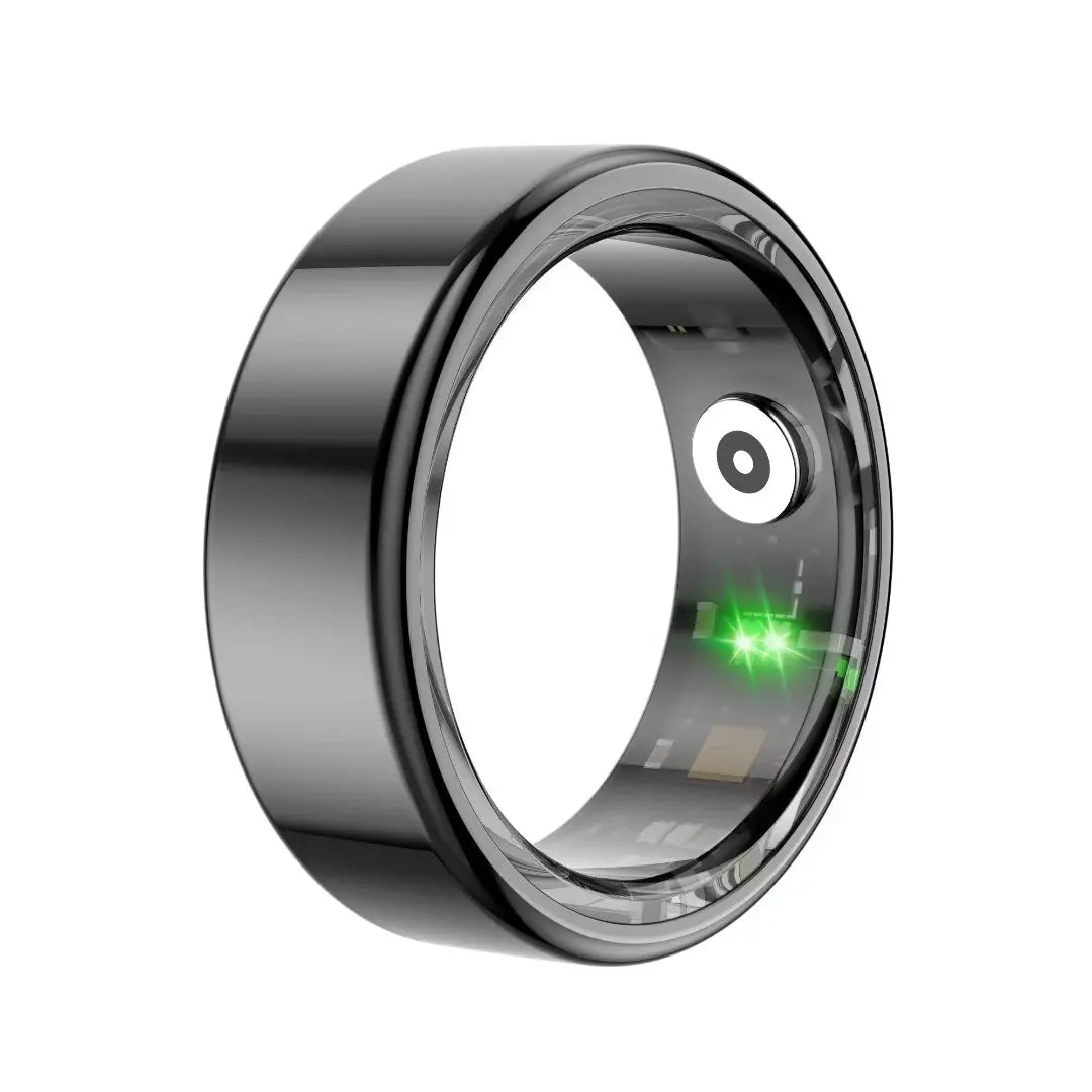 COLMI R02 Smart Ring Military Grade Titanium Steel Shell Health Monitoring IP68 & 3ATM Waterproof Multi-sport Modes