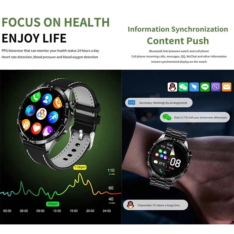 Huawei Xiaomi: NFC, GPS Smart Watch.