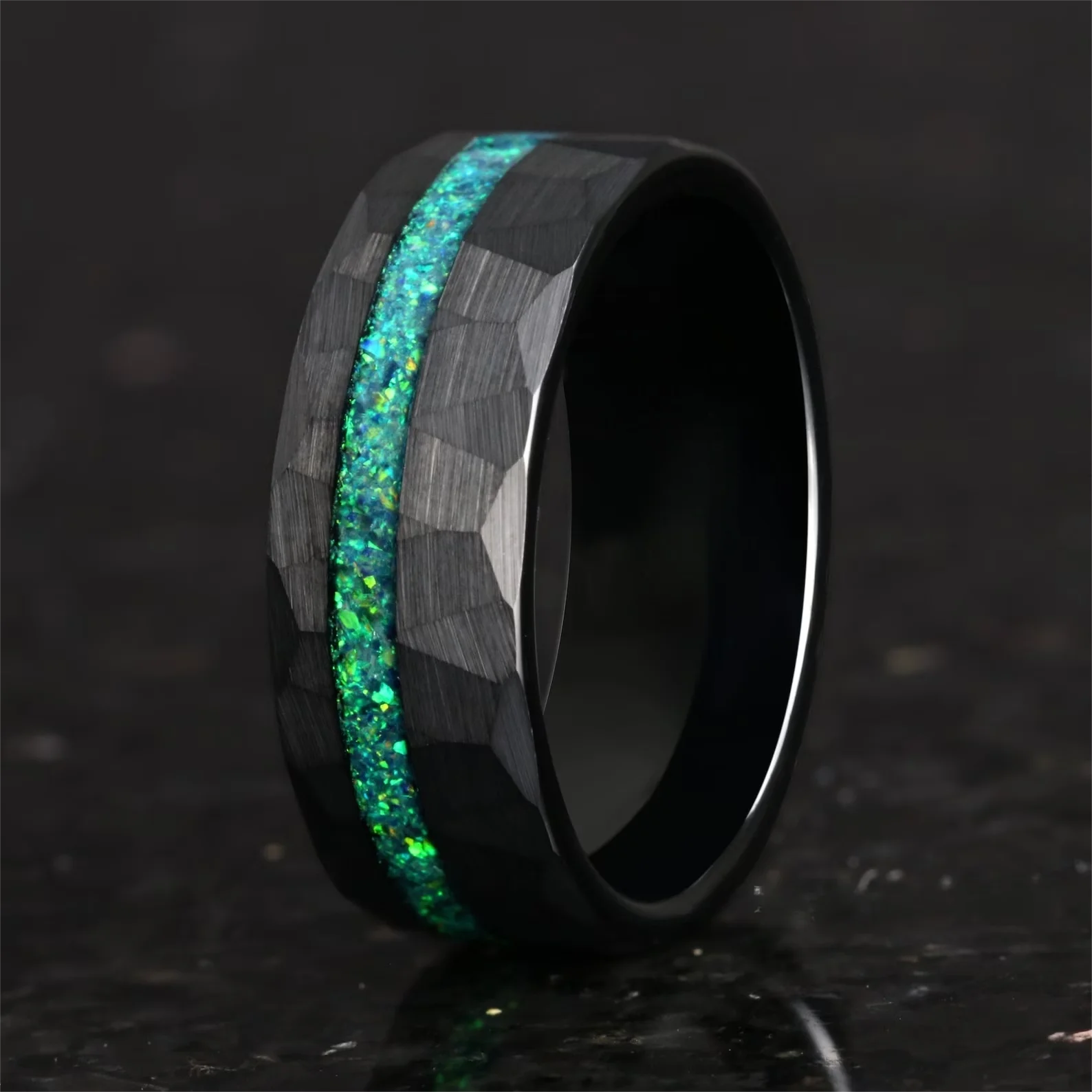 Black Tungsten Carbide Rings for Men.