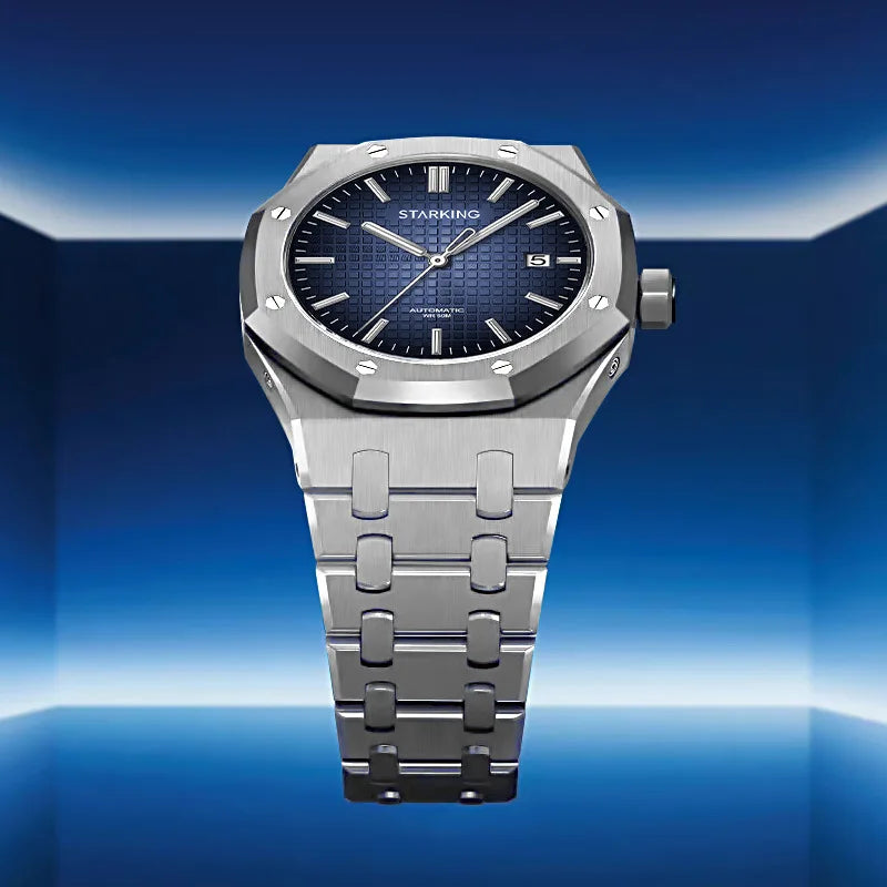 STARKING Brand Men Stainless Steel Mechanical Watch AM0533.