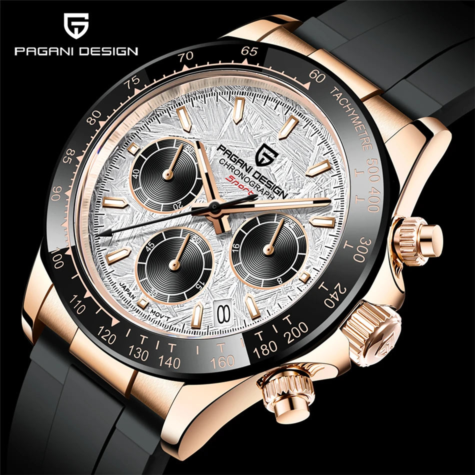 New PAGANI DESIGN Men's Quartz Watch