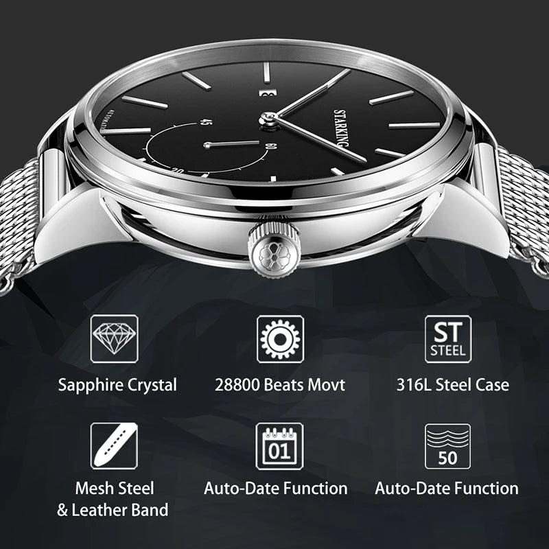 STARKING Design Automatic Mechanical Watch for Men.