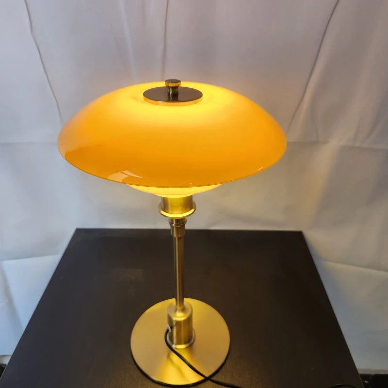 Danish Designer Nordic Glass Desk Lamp.