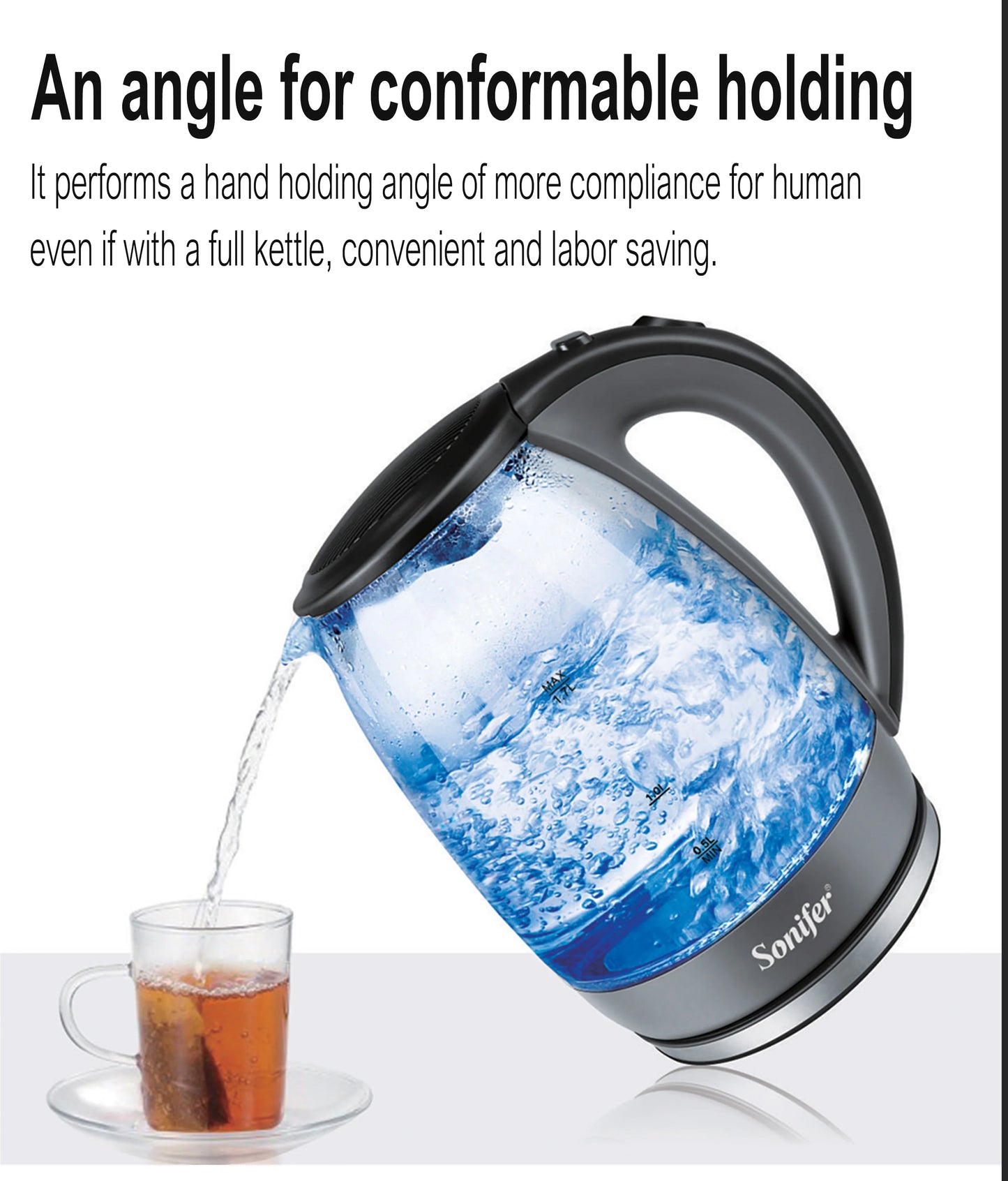 Glass Health Preserving Pot Electric Kettle.