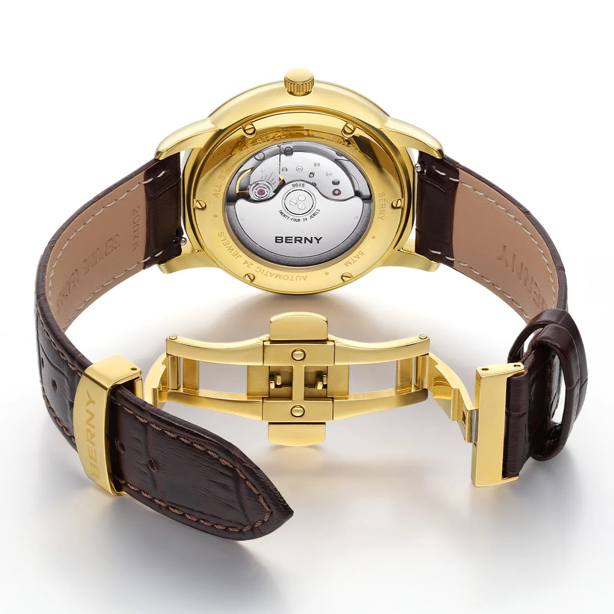 BERNY Mechanical Men's Watch - Miyota 9015.