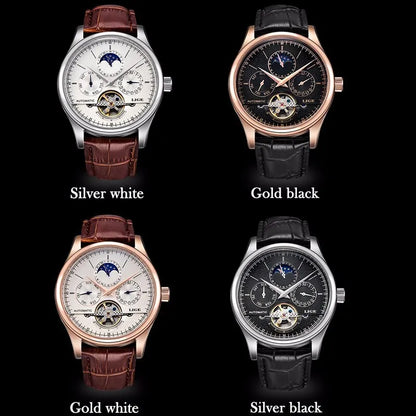 LIGE Men Watches Automatic Mechanical Watch.