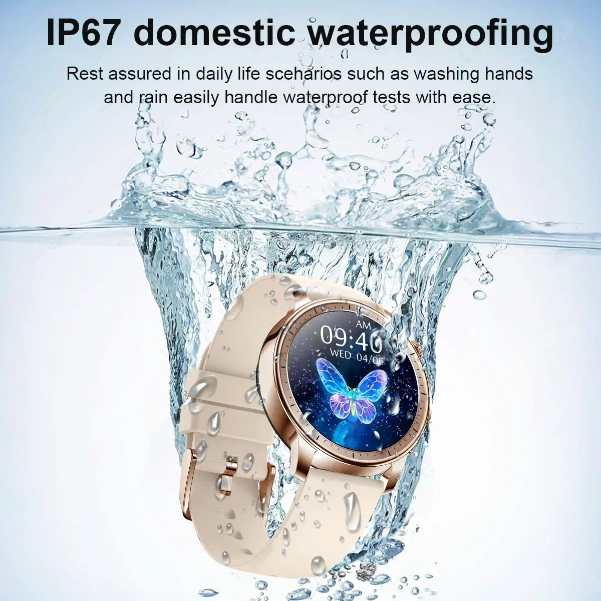 Fashionable Woman Smart Watch for Women