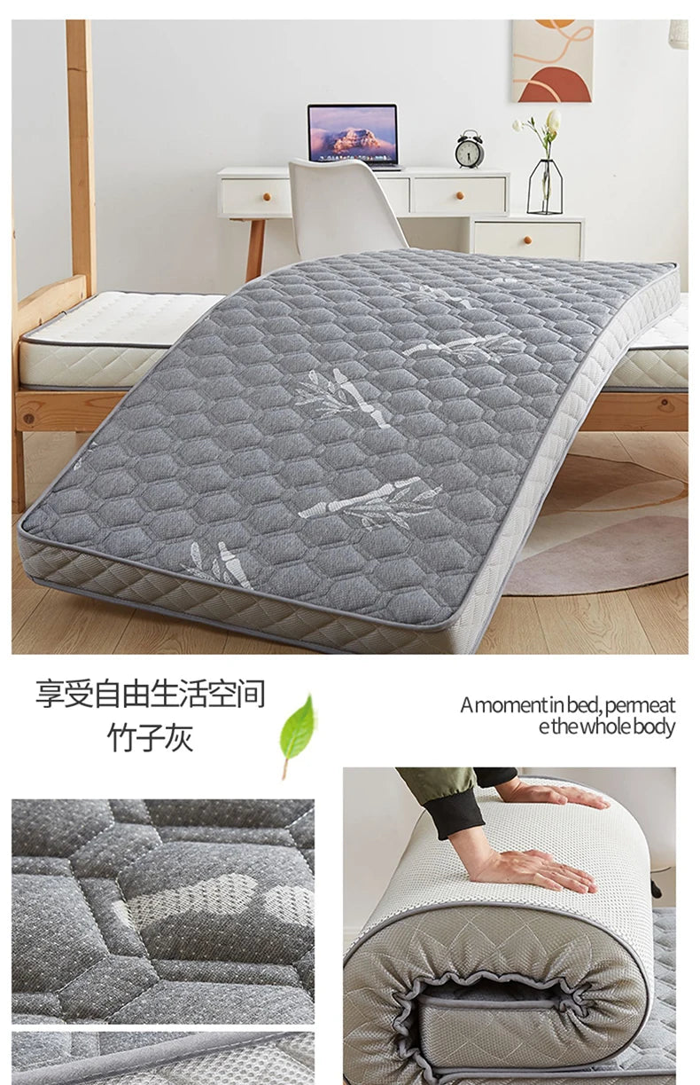 Latex mattress soft mat tatami floor sleeping mat home rental special student dormitory single sponge mat