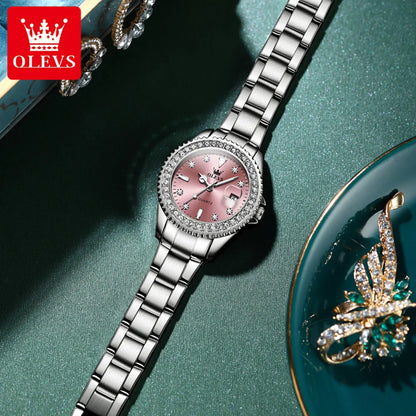 OLEVS Luxury Quartz Women&