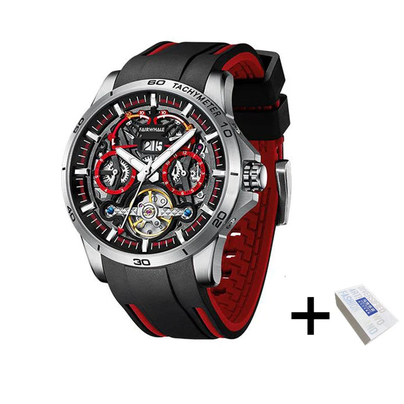 Multifunction Calendar Automatic Watch for Men Business Week