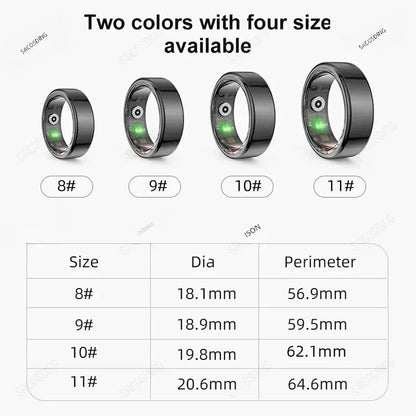 2024 Men R02 Smart Ring.