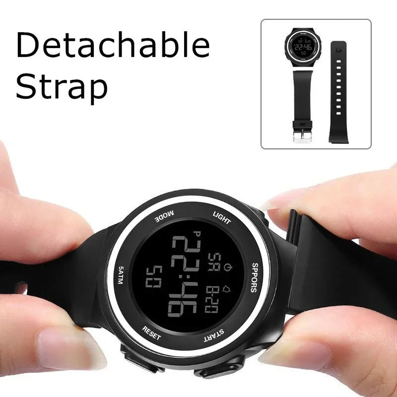 Waterproof Led Watches for Men Outdoor Sports.