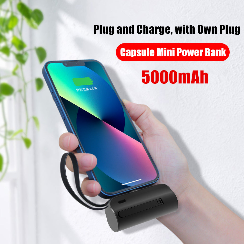 Mini Power Bank Charging External Battery.