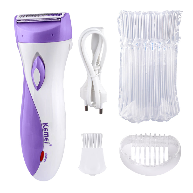 Rechargeable Lady Shaver Electric Hair for Body.