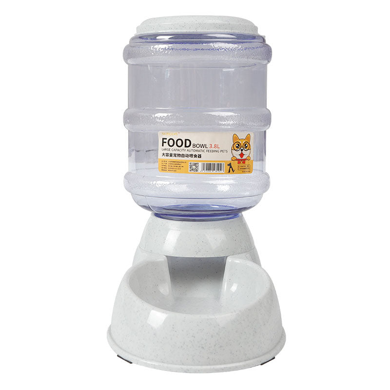 Dog Automatic Feeders Plastic Water Bottle Cat Bowl.