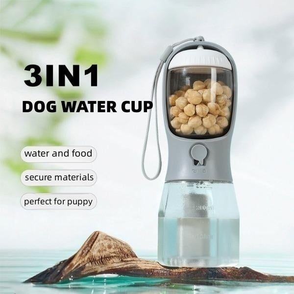 Dog Water Cup: The Ultimate 3-in-1 Portable Pet Companion