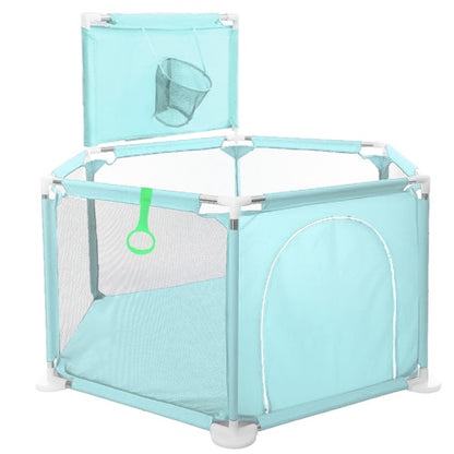 Baby Playpen Large 6 Sides Play Pen For Babies And Toddlers With Breathable Mesh