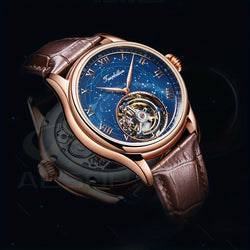 AESOP Real Tourbillon Mechanical Watch Waterproof.