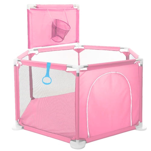 Baby Playpen Large 6 Sides Play Pen For Babies And Toddlers With Breathable Mesh