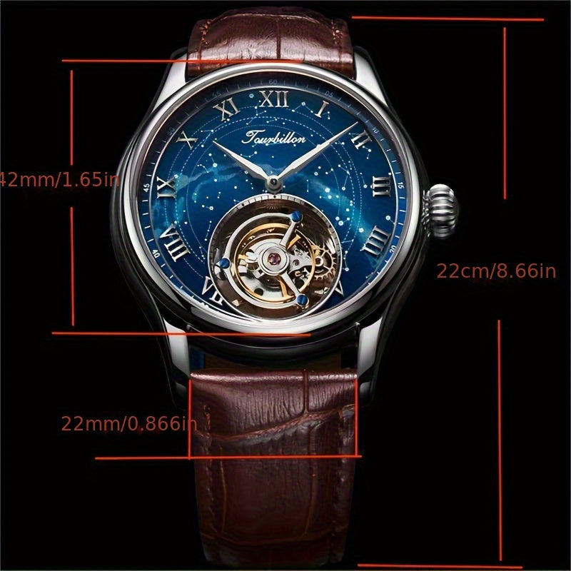 AESOP Real Tourbillon Mechanical Watch Waterproof.