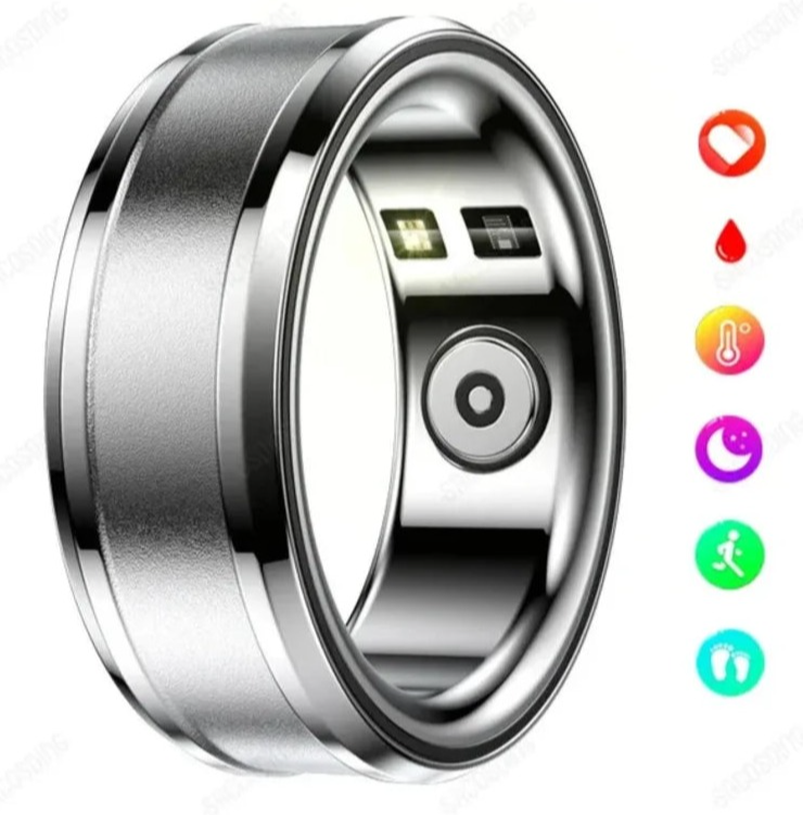 New Smart Ring Heart Blood Oxygen.