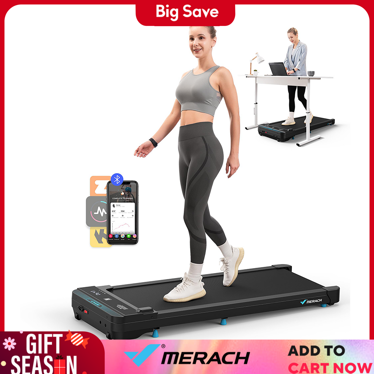 Transform Your Space with Walking Pad Small Treadmill