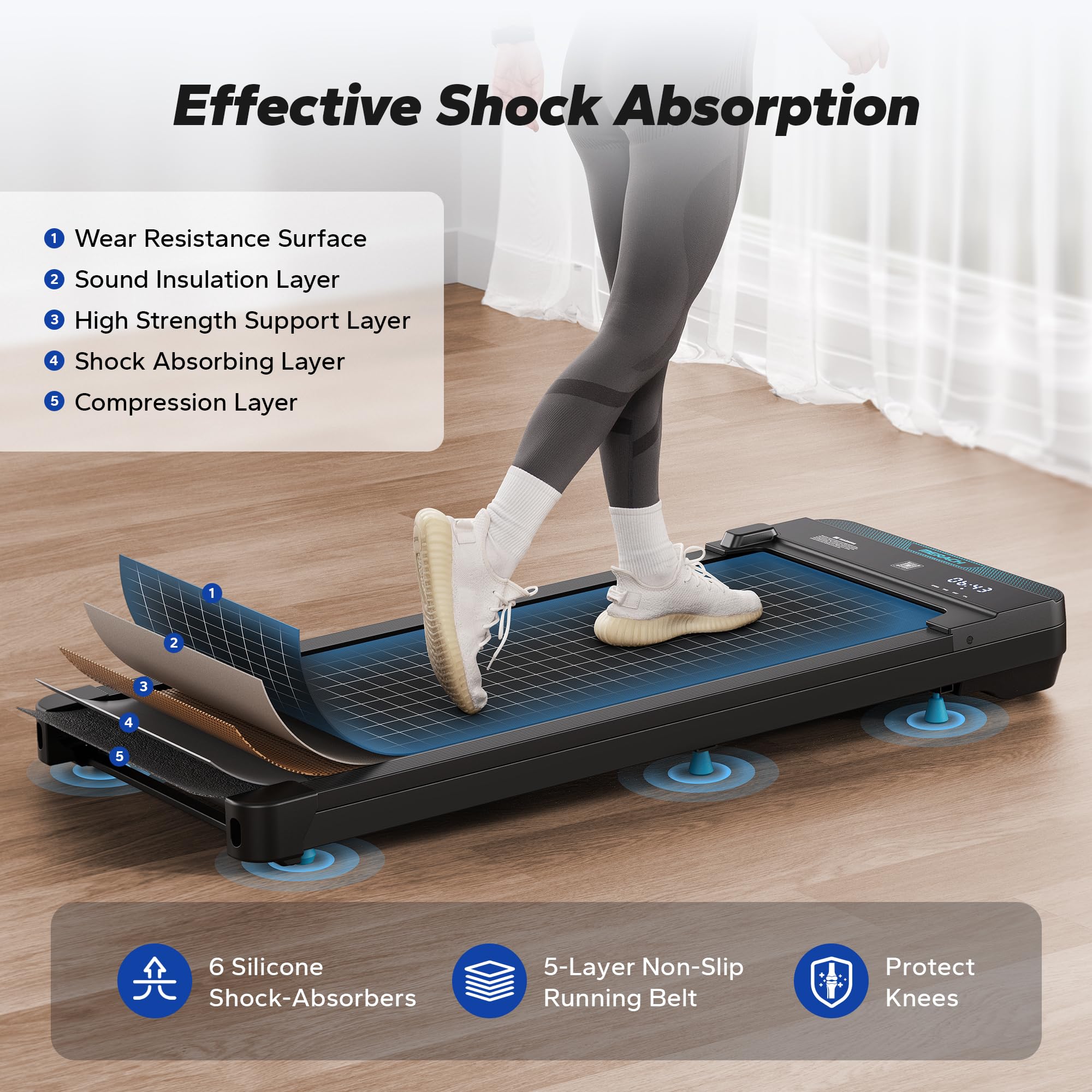 Transform Your Space with Walking Pad Small Treadmill