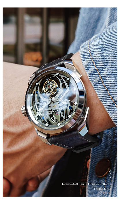 IDEAL KNIGHT Tourbillon  Waterproof Watch