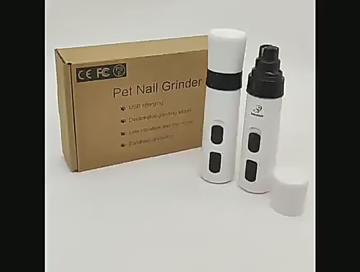 Painless USB Charging Dog Nail Grinders.