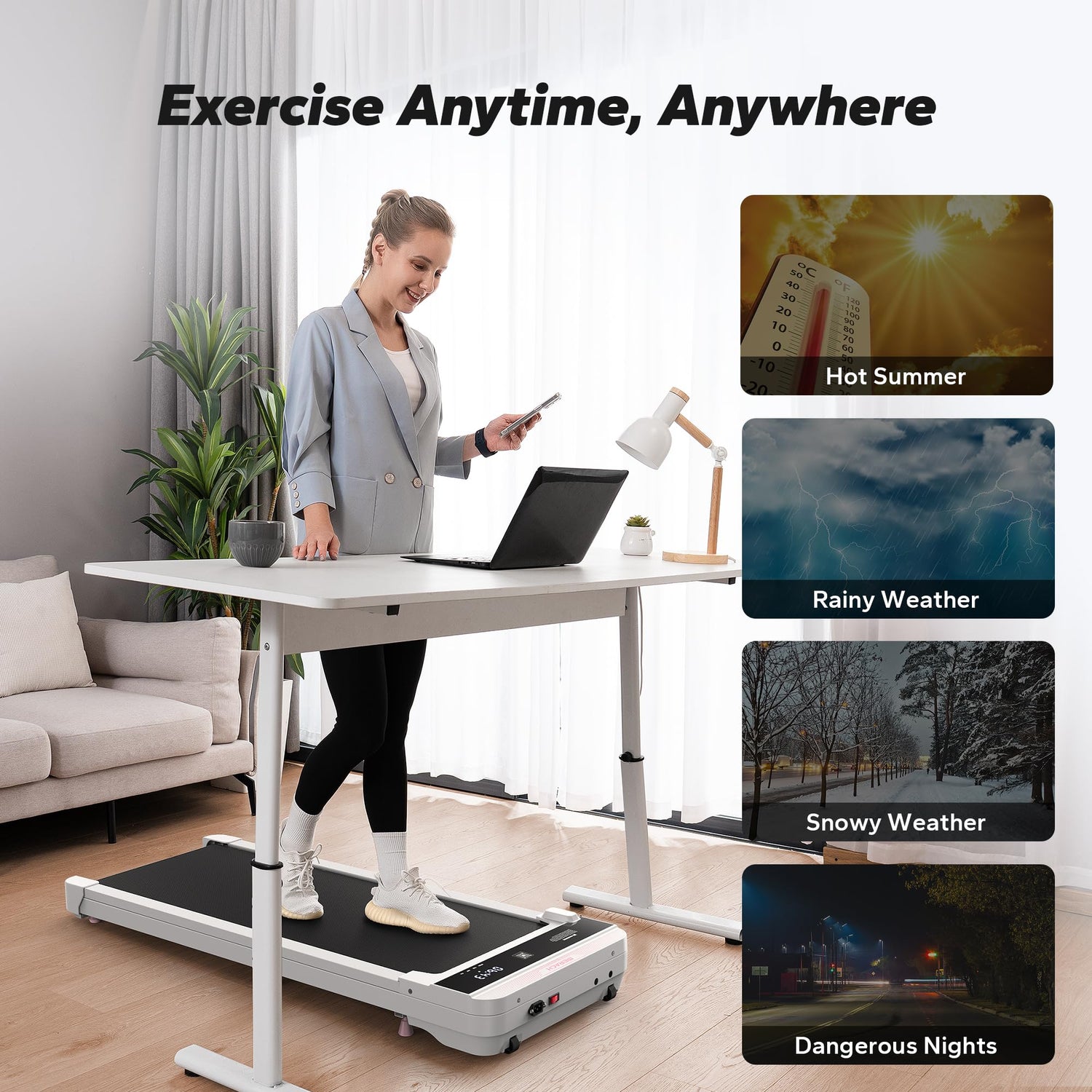 Transform Your Space with Walking Pad Small Treadmill