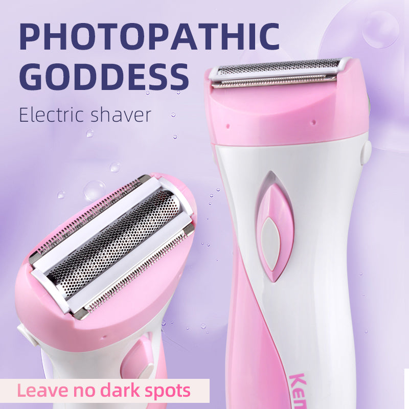 Rechargeable Lady Shaver Electric Hair for Body.