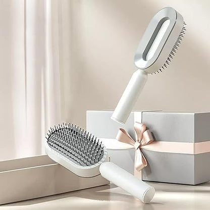 Self Cleaning Hair Brush, 3D Air Cushion.